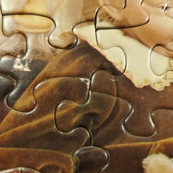 Creepy Doll Puzzle Vintage Springbok The Doll Shop Antique Toys 500 Complete - Picture 13 of 14